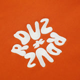 カットポイントパーカー / cut point hood zip-up - ORANGE