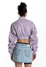 クロップボンバージャケット / CROP BOMBER JACKET