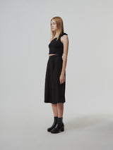 UNBLANCED WRINKLE TOP_BLACK (6682294648950)