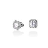 [NCT] Princess earrings (Silver) (6637701169270)