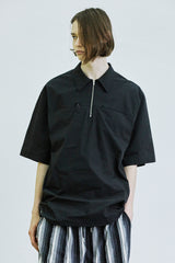 アイロ グランジ ストライプ ジャージ バンディング パンツ / airo grunge stripe jersey banding pants black