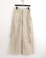 Gento mini pocket string nylon cargo pants