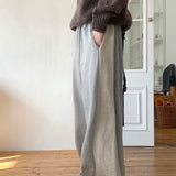 Poots Side Coloring Banding Long Wide Training Pants