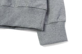 スリーブコントラストスウェットシャツT60/Sleeve Contrast Sweatshirt T60 Melange Gray