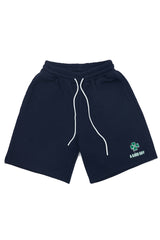 FLOVER TRANING HALF PANTS (NAVY) (6555031371894)