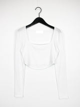 ホットクロップロングスリーブTシャツ/Hot Crop Long Sleeve T-shirt (4color)