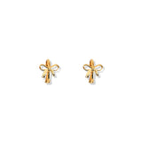 ベイビーリボンワンタッチピアス / [925 SILVER] Baby Ribbon One touch Earring