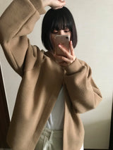 Toast round-neck cardigan
