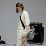 スラブバイオ ウォッシングキャンバスバッグ/SLUB BIO-WASHING CANVAS BAG-KHAKI