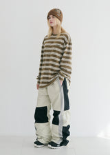 クロスボックストラックパンツ / BSR2223FWPT030 WD CROSS BOX TRACK PANTS CREAM