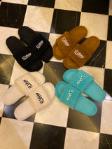 グッドデイファリーサンダル/G'day furry sandals (black)