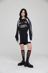 2フューリアスクラブサッカージャージ LS Tシャツ / 2 FURIOUS CLUB SOCCER JERSEY LS T-SHIRT BLACK