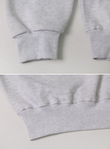 スリーベア刺繍ルーズスウェットシャツ(2color)