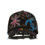BBD Tweed Cap Hommage Graffiti Ver. (Black) (4642339913846)