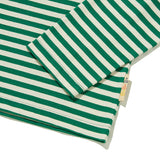 KIRSH X MISAKI KAWAI ARTWORK STRIPE T-SHIRT [GREEN]