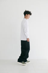 シンプルロゴロングスリーブ / BSR2223FWPO081 BSBRT SIMPLE LOGO LONG SLEEVE WHITE