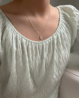 キュービックロックネックレス / cubic lock necklace