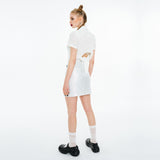 グリッターコーティングスカート / Glitter Coating Skirt [Silver]