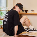 Palm Tree Logo T-Shirts Black