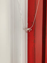 レターリボンネックレス / [925silver] Letter Ribbon Necklace
