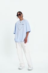 Overfit Line Drawing T-Shirt