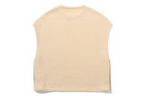 サイドオープンニットベスト / SIDE OPEN KNIT VEST_BEIGE