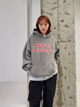 VENTIQUE Pigmate fluff Hoodie 3color
