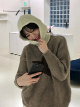 スターン Rネック ニット