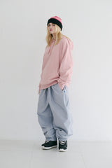 BSRBTステッチパーカー / BSR2223FWPO065 BSRBT STITCH HOODIE LIGHT PINK
