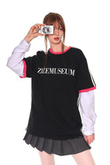 カラーズラインリンガーラインTシャツ