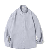スタンダードステッチリネンシャツS74/Standard Stitch Linen Shirt S74 Gray