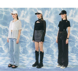 裏ストリングコットンボールキャップ/Back String Cotton Ball Cap [3カラー]