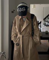 ダディフットバックケープトレンチコート / Daddy Fit Back Cape Trench Coat (3 color)