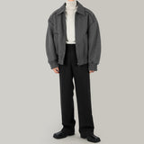 バンディングワイドパンツ/Banding Wide Slacks