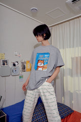 Cereal tee ( GRAY ) (6594939027574)