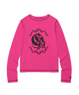 W FLAME ROSE LS TEE PINK(CV2DFFT553A)