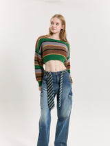 COZY STRIPE SWEATER