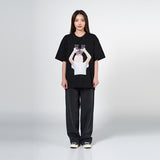 ベイビーフェイスショートスリーブTシャツ ビナキュラーズ