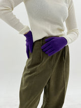 ウールリブラウンドニット/Wool ribbed round knit (3color)