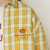 GHCウェスタンシャツ/GHC WESTERN SHIRT_YELLOW CHECK