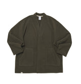 WARM-FLEECE HERITAGE CARDIGAN (Khaki) / ウォームフリースヘリテージカーディガン