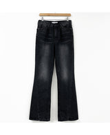 Lavender denim pants (2 color) (6694657327222)