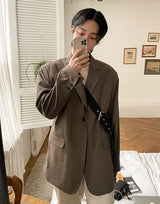2WAYベルテッドブレザー/Two-Way Belted Blazer