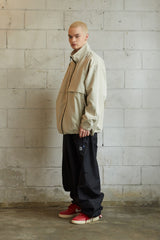ワイドジャケット/BSR2223FWJK058 CCC WIDE JACKET GRAY BEIGE