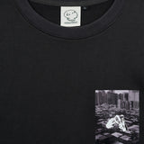 Hand n' Hand クルーネック チャコール スウェットシャツ