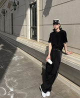22サマーシルクＴシャツ/22summer silk T-shirt (11 color)