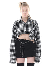 チェックポケットシャツ/CHECK POCKET SHIRT