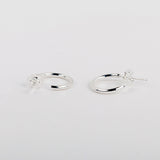 シルバーオープンリングピアス / silver open ring earring (925 silver)