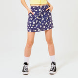 フリーキッシュデイジーミニスカート/FREAKISH DAISY MINISKIRT (NAVY)