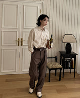 22S/S フラワーベーシックシャツ (5 color) (6691088728182)